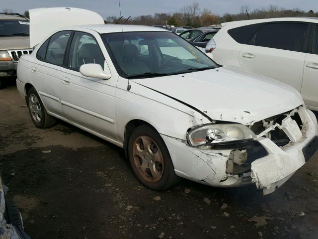 3N1CB51D24L829993 - 2004 NISSAN SENTRA 1.8 WHITE photo 1