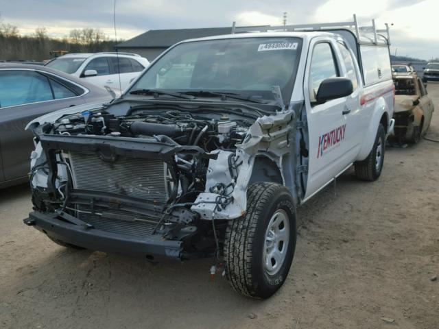 1N6BD0CT7HN719003 - 2017 NISSAN FRONTIER S WHITE photo 2
