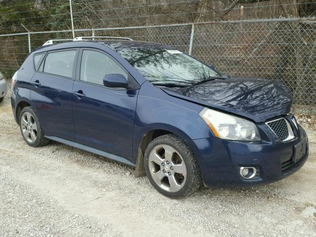 5Y2SM67069Z456910 - 2009 PONTIAC VIBE BLUE photo 1