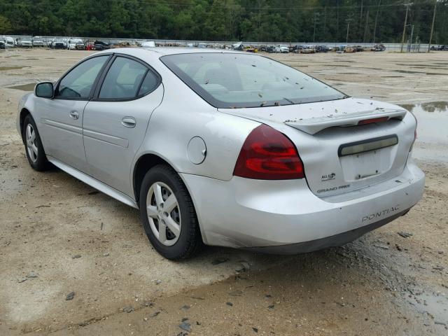2G2WP522351329583 - 2005 PONTIAC GRAND PRIX ვერცხლისფერი ფოტო 3