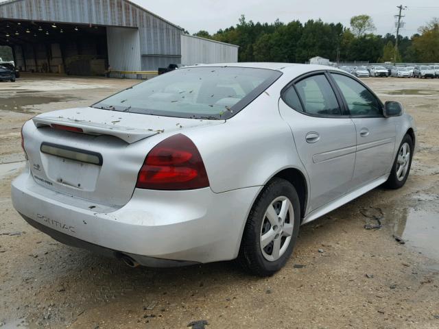 2G2WP522351329583 - 2005 PONTIAC GRAND PRIX ვერცხლისფერი ფოტო 4
