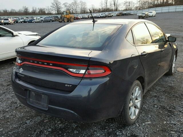 1C3CDFBA6DD240487 - 2013 DODGE DART SXT BLACK photo 4