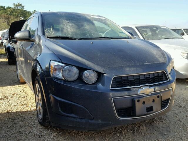 1G1JA6SH7G4124804 - 2016 CHEVROLET SONIC LS GRAY photo 1