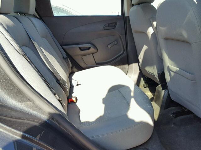 1G1JA6SH7G4124804 - 2016 CHEVROLET SONIC LS 灰色 照片 6