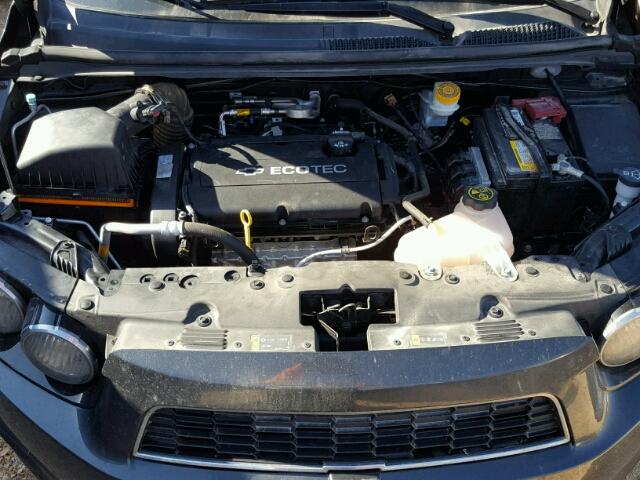 1G1JA6SH7G4124804 - 2016 CHEVROLET SONIC LS 灰色 照片 7