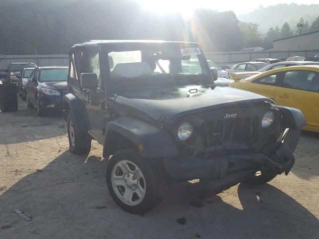 1C4AJWAG3FL736020 - 2015 JEEP WRANGLER S BLACK photo 1