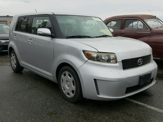 JTLKE50E481024220 - 2008 TOYOTA SCION SILVER photo 1