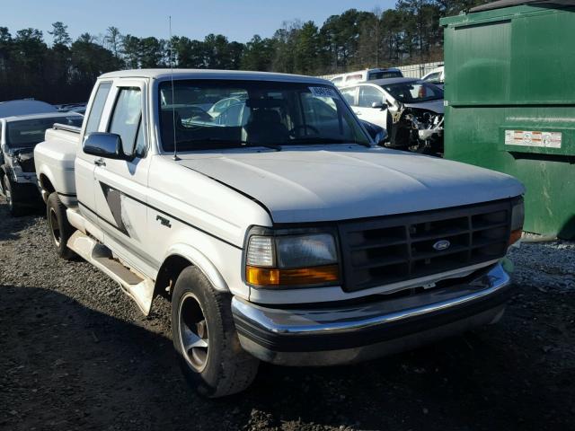 1FTEX15NXSKB76394 - 1995 FORD F150 WHITE photo 1