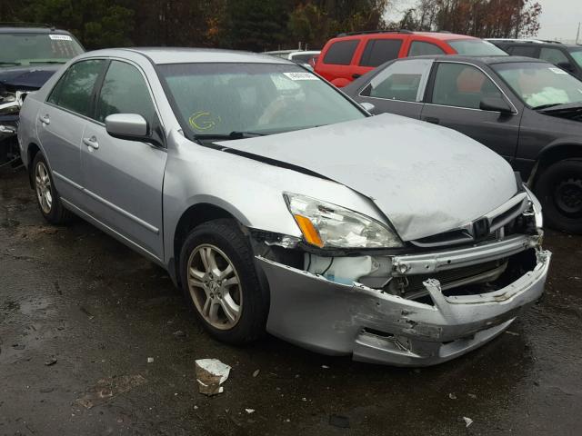 1HGCM56387A043930 - 2007 HONDA ACCORD SE SILVER photo 1