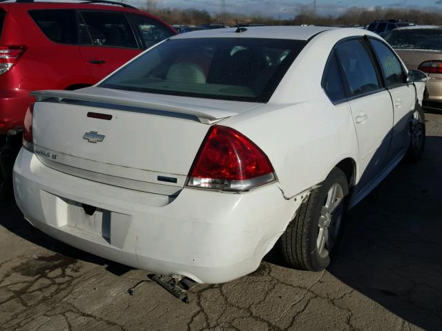 2G1WG5E33D1190496 - 2013 CHEVROLET IMPALA LT WHITE photo 4