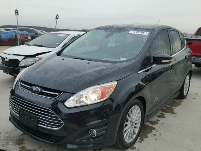 1FADP5CU6EL501320 - 2014 FORD C-MAX PREM BLACK photo 2