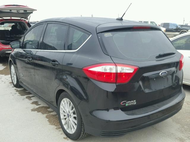 1FADP5CU6EL501320 - 2014 FORD C-MAX PREM BLACK photo 3