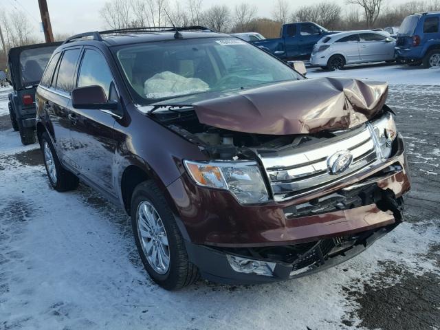 2FMDK49C19BA34620 - 2009 FORD EDGE LIMIT MAROON photo 1