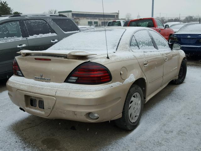 1G2NE52EX5M231473 - 2005 PONTIAC GRAND AM S GOLD photo 4