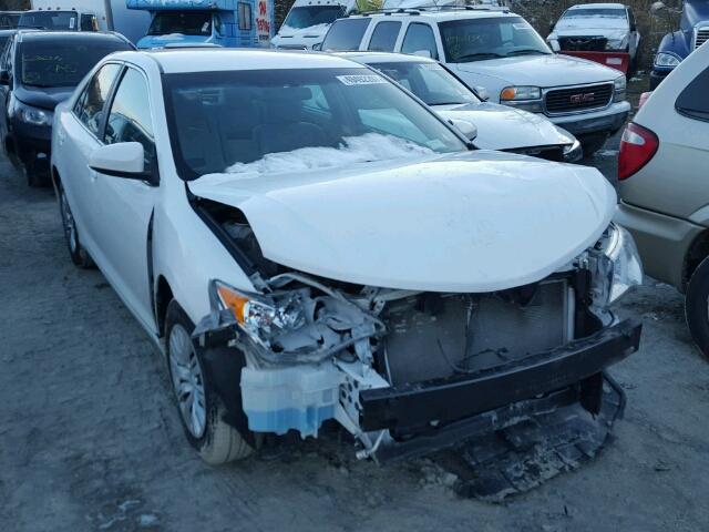 4T1BF1FK6CU509590 - 2012 TOYOTA CAMRY BASE WHITE photo 1