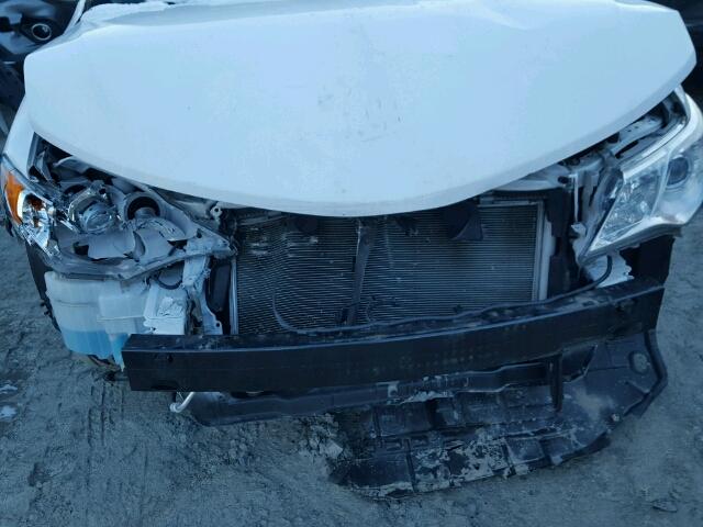 4T1BF1FK6CU509590 - 2012 TOYOTA CAMRY BASE WHITE photo 9