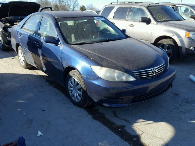 4T1BE30KX5U092484 - 2005 TOYOTA CAMRY LE ლურჯი ფოტო 1