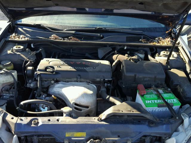 4T1BE30KX5U092484 - 2005 TOYOTA CAMRY LE BLUE photo 7