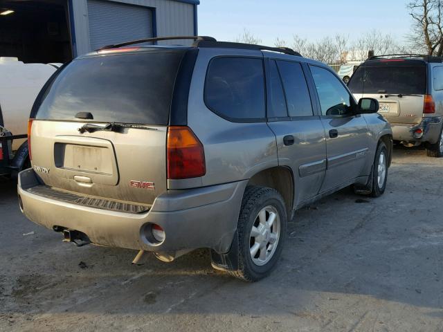 1GKDT13S852112069 - 2005 GMC ENVOY GRAY photo 4