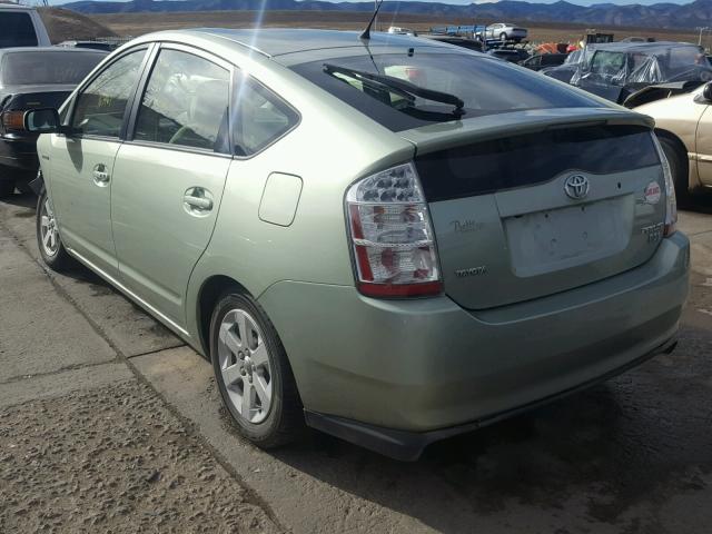 JTDKB20U563159752 - 2006 TOYOTA PRIUS GREEN photo 3