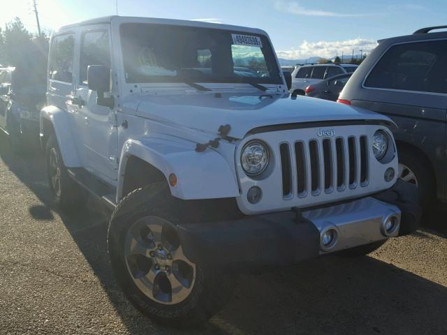 1C4GJWBG6JL922961 - 2018 JEEP WRANGLER S 白色 照片 1