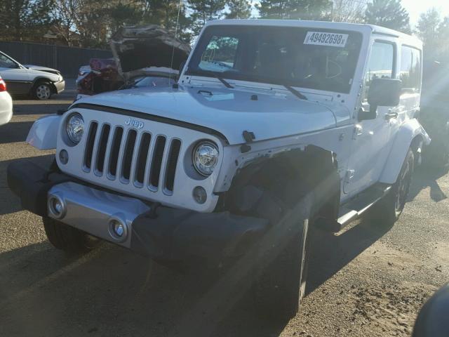 1C4GJWBG6JL922961 - 2018 JEEP WRANGLER S 白色 照片 2