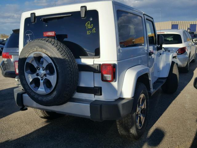 1C4GJWBG6JL922961 - 2018 JEEP WRANGLER S 白色 照片 4