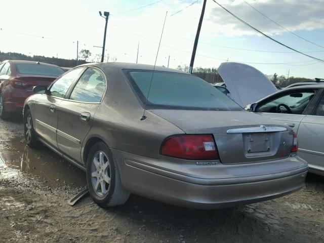 1MEFM55S33A603754 - 2003 MERCURY SABLE LS P BEIGE photo 3