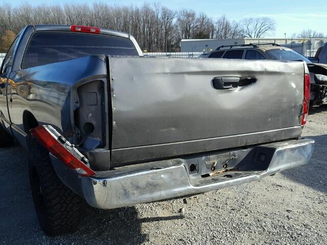 1D7HA16K96J205436 - 2006 DODGE RAM 1500 S GRAY photo 10