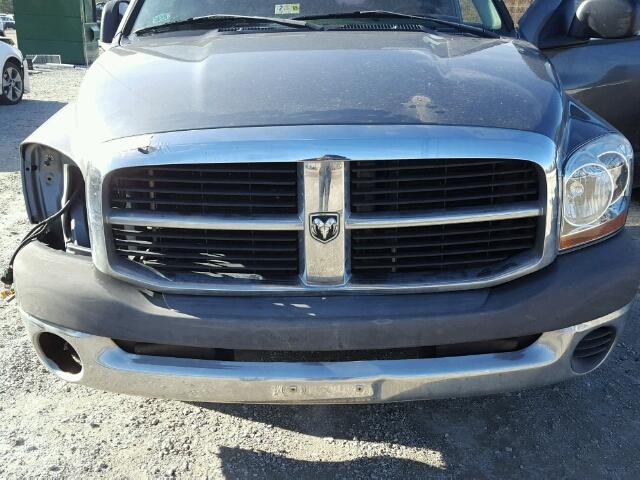 1D7HA16K96J205436 - 2006 DODGE RAM 1500 S GRAY photo 7