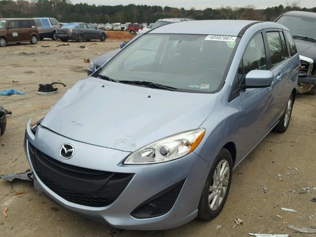 JM1CW2BL7C0144177 - 2012 MAZDA 5 BLUE photo 2