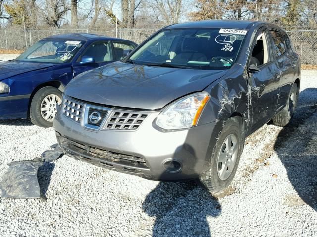 JN8AS58V88W139298 - 2008 NISSAN ROGUE S GRAY photo 2