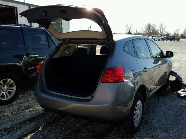 JN8AS58V88W139298 - 2008 NISSAN ROGUE S GRAY photo 4