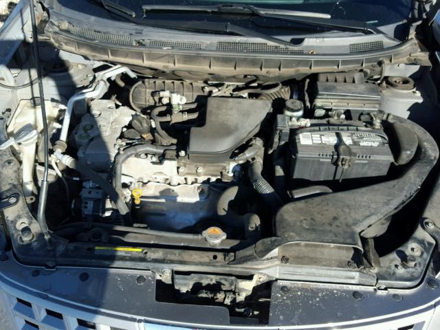 JN8AS58V88W139298 - 2008 NISSAN ROGUE S GRAY photo 7