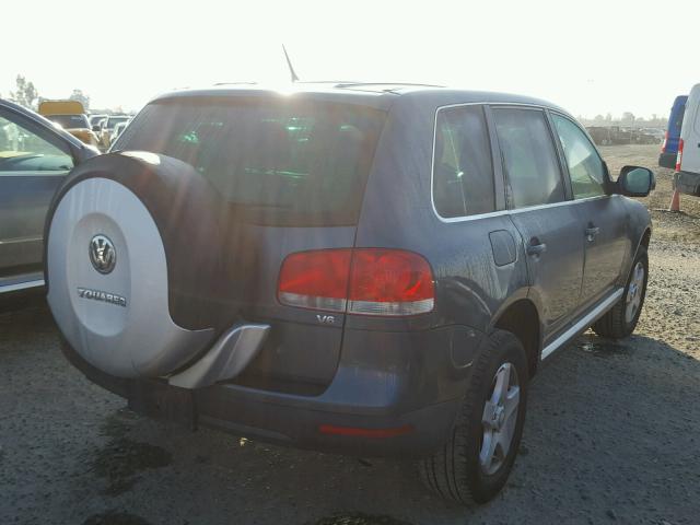 WVGZG77L96D046273 - 2006 VOLKSWAGEN TOUAREG 3. GRAY photo 4