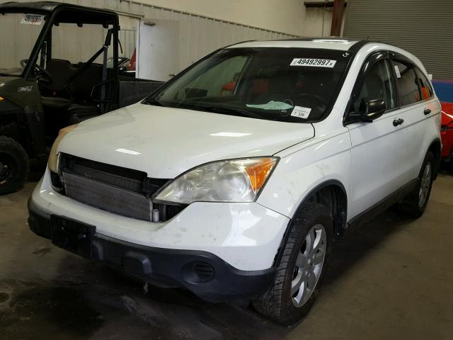 JHLRE48577C027952 - 2007 HONDA CR-V EX WHITE photo 2