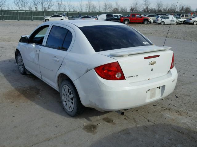 1G1AD5F53A7218928 - 2010 CHEVROLET COBALT 1LT WHITE photo 3