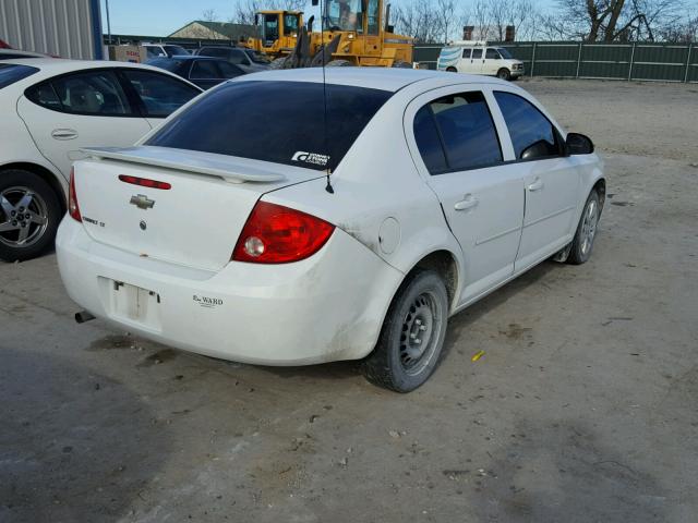 1G1AD5F53A7218928 - 2010 CHEVROLET COBALT 1LT WHITE photo 4