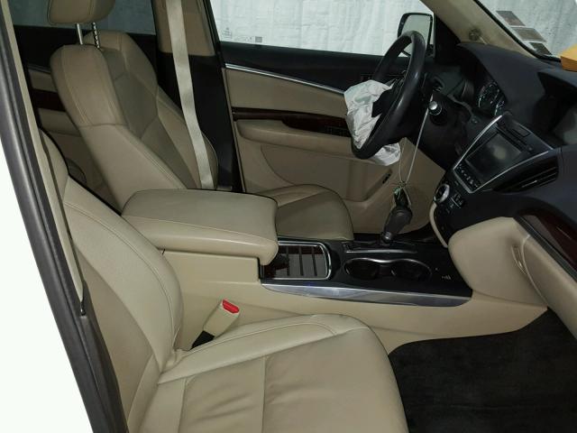 5FRYD4H83EB011137 - 2014 ACURA MDX ADVANC 白色 照片 5