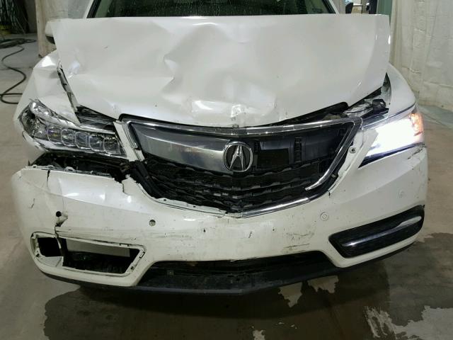5FRYD4H83EB011137 - 2014 ACURA MDX ADVANC 白色 照片 7