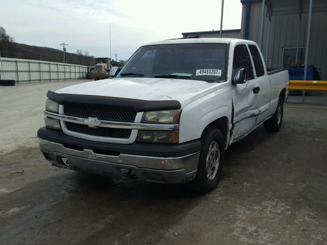 2GCEC19V931107445 - 2003 CHEVROLET SILVERADO WHITE photo 2