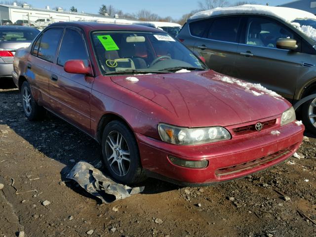 2T1BA02E0TC146553 - 1996 TOYOTA COROLLA RED photo 1