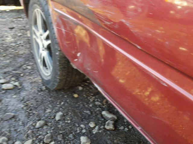 2T1BA02E0TC146553 - 1996 TOYOTA COROLLA RED photo 9