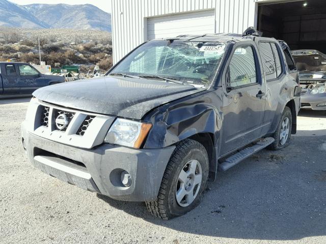 5N1AN08W28C523735 - 2008 NISSAN XTERRA OFF BLACK photo 2