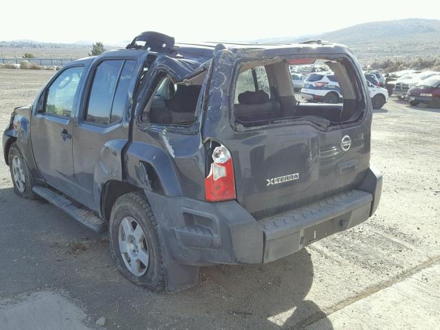 5N1AN08W28C523735 - 2008 NISSAN XTERRA OFF BLACK photo 3