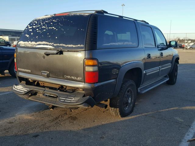 3GNGK26U05G115139 - 2005 CHEVROLET SUBURBAN K GRAY photo 4