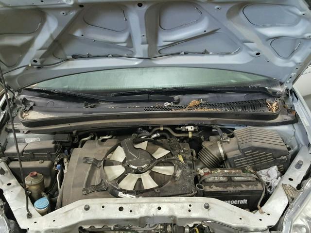 5FNRL3H4XAB059678 - 2010 HONDA ODYSSEY EX SILVER photo 7