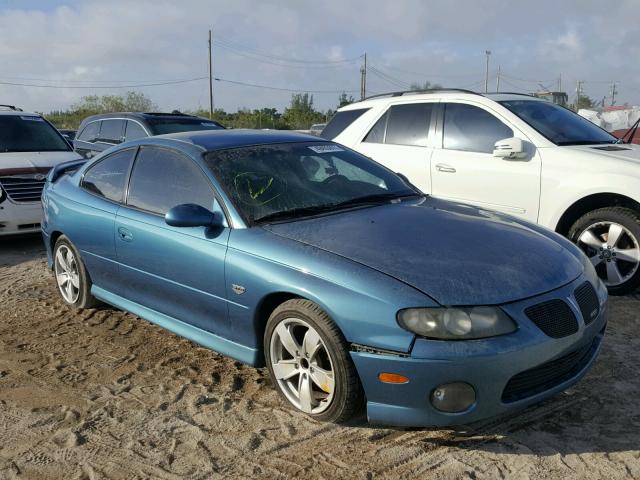 6G2VX12G94L209136 - 2004 PONTIAC GTO BLUE photo 1