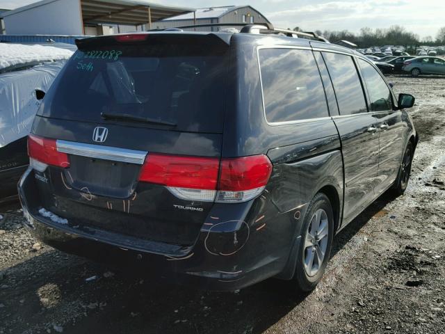 5FNRL38908B100762 - 2008 HONDA ODYSSEY TO BLACK photo 4