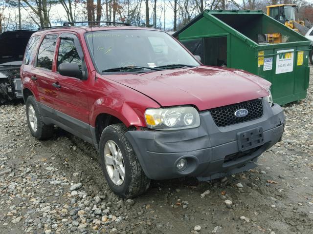 1FMCU93115KA97534 - 2005 FORD ESCAPE XLT RED photo 1